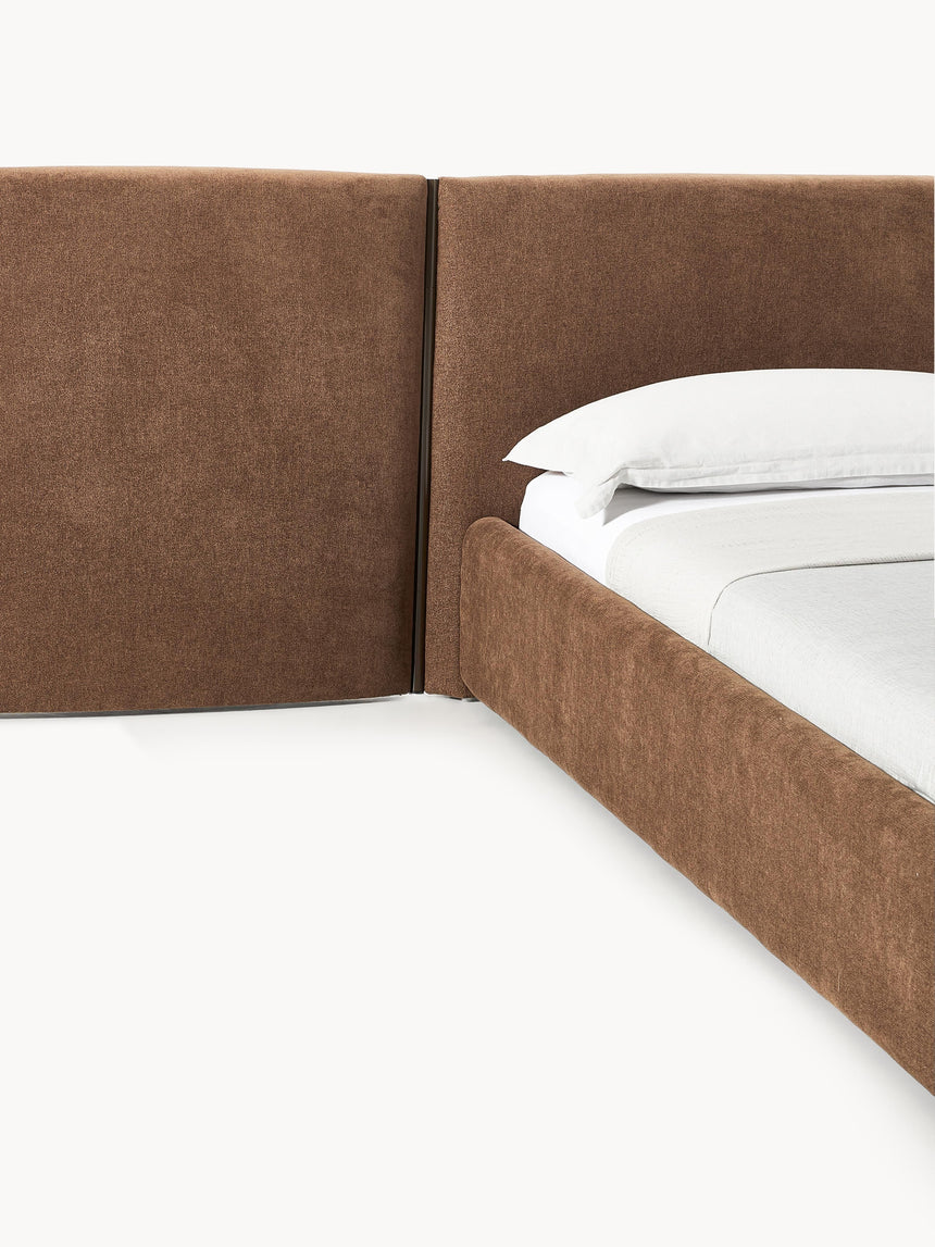 Resort Çift Kişilik Karyola Kahve