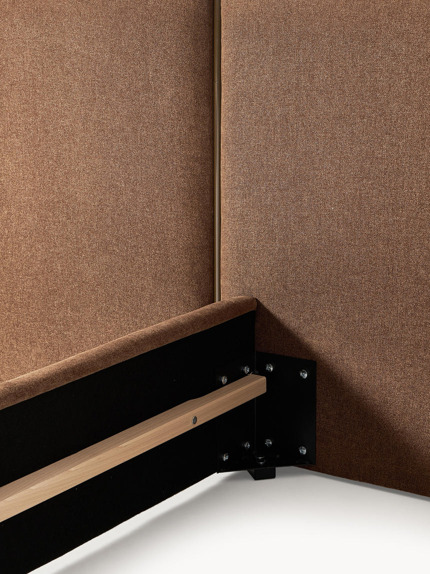 Resort Çift Kişilik Karyola Kahve