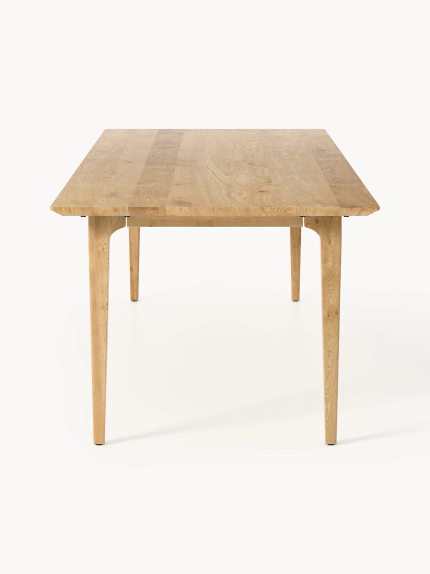 Riko Dikdörtgen Ahşap Yemek Masası Meşe