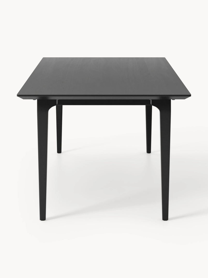 Riko Dikdörtgen Ahşap Yemek Masası Siyah