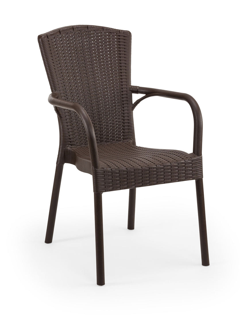 Royal Rattan Görünümlü Polipropilen Sandalye Venge