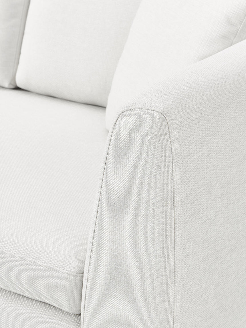 Sade İkili Koltuk Kırık Beyaz