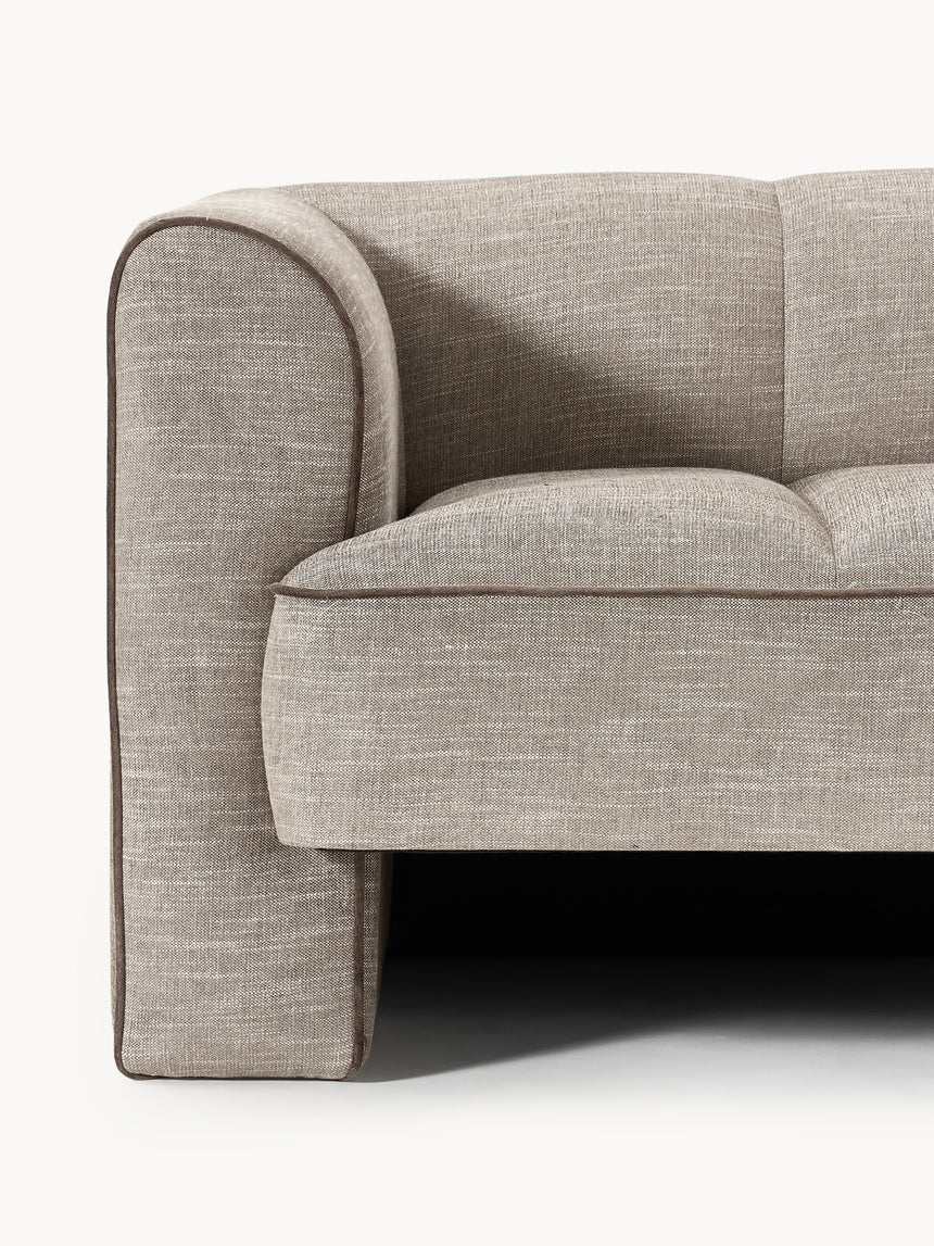 Sava İkili Koltuk Açık Kahve