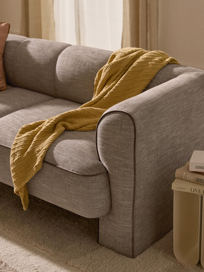 Sava İkili Koltuk Açık Kahve