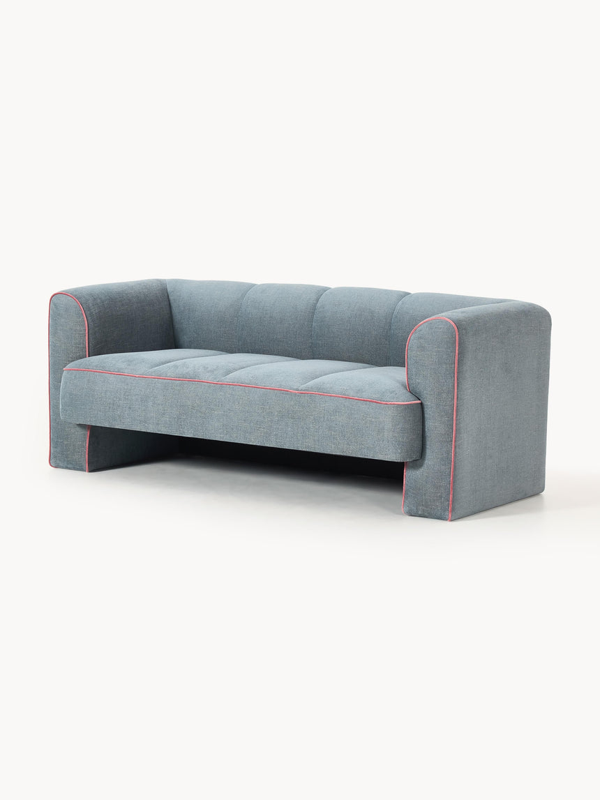 Sava İkili Koltuk Mavi