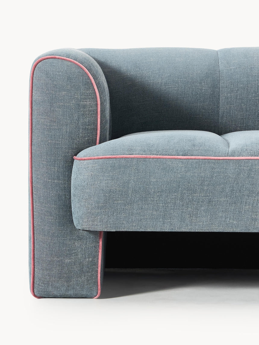 Sava İkili Koltuk Mavi