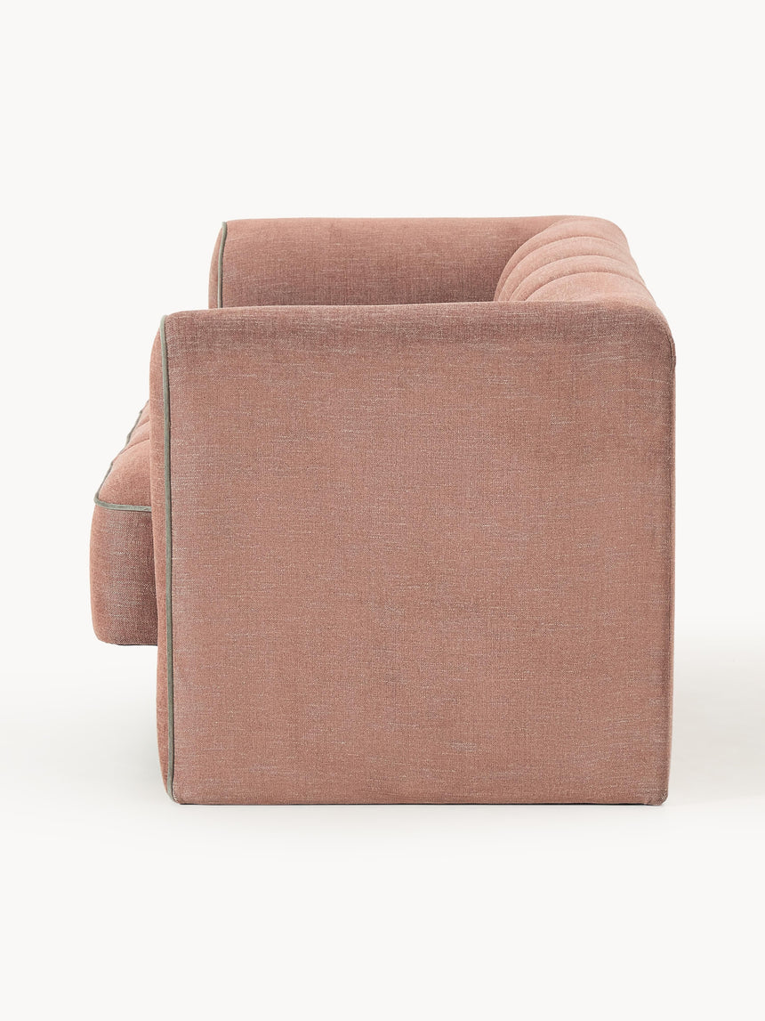 Sava İkili Koltuk Terakota