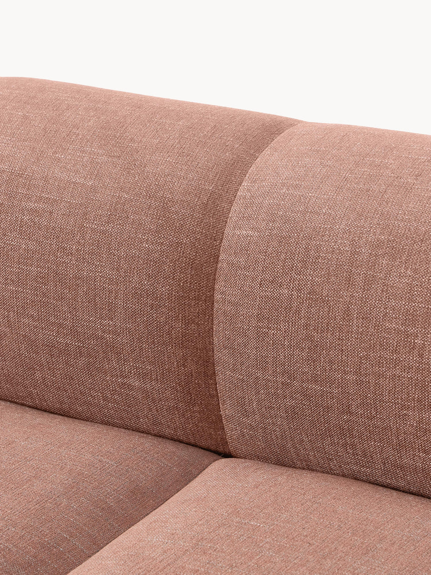 Sava İkili Koltuk Terakota