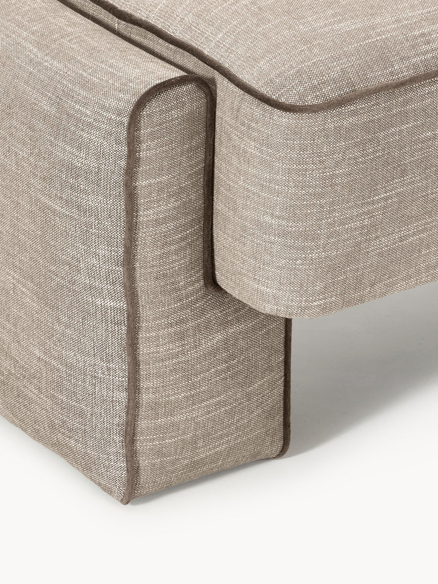 Sava Puf Açık Kahve