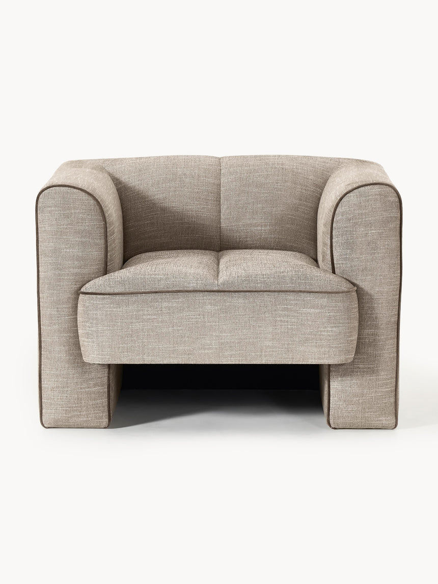 Sava Tekli Koltuk Açık Kahve