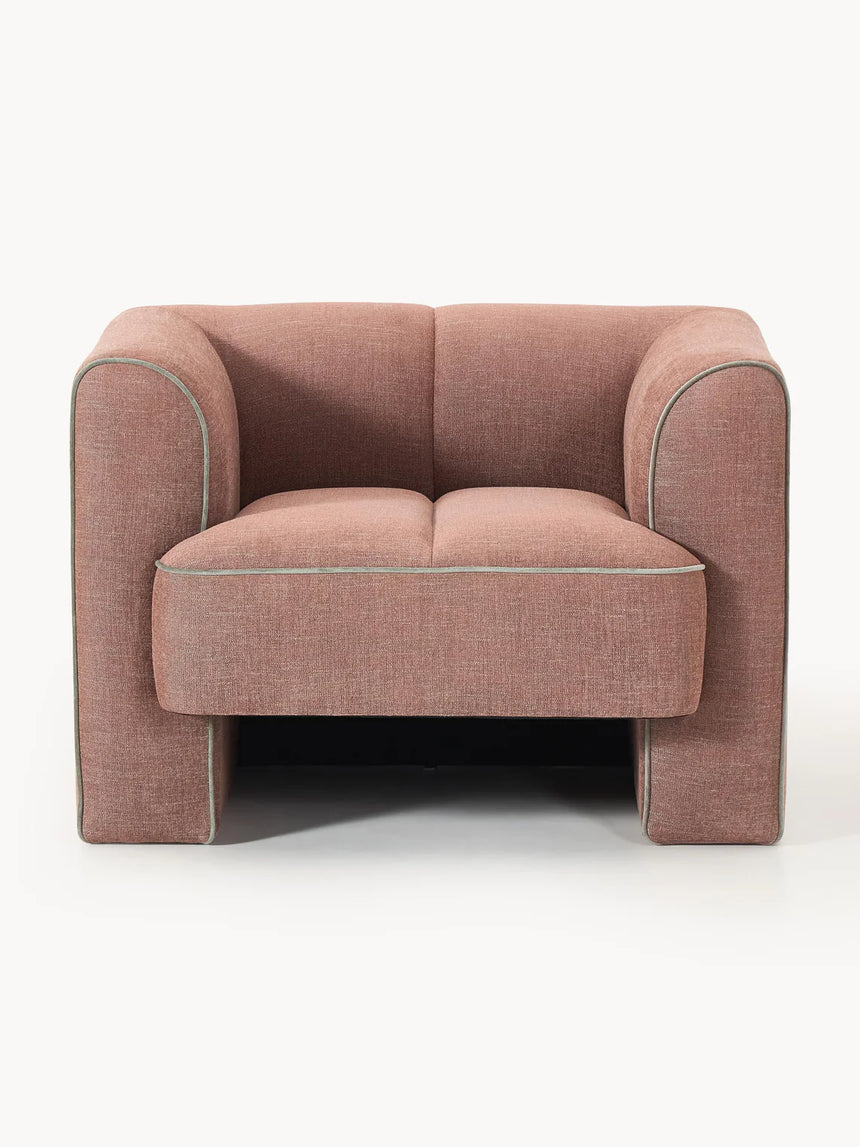 Sava Tekli Koltuk Terakota