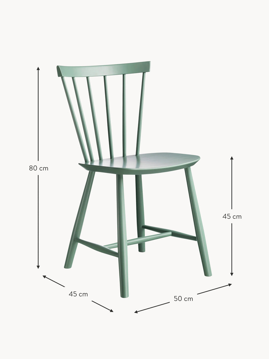 Scala Ahşap Sandalye Adaçayı Yeşili