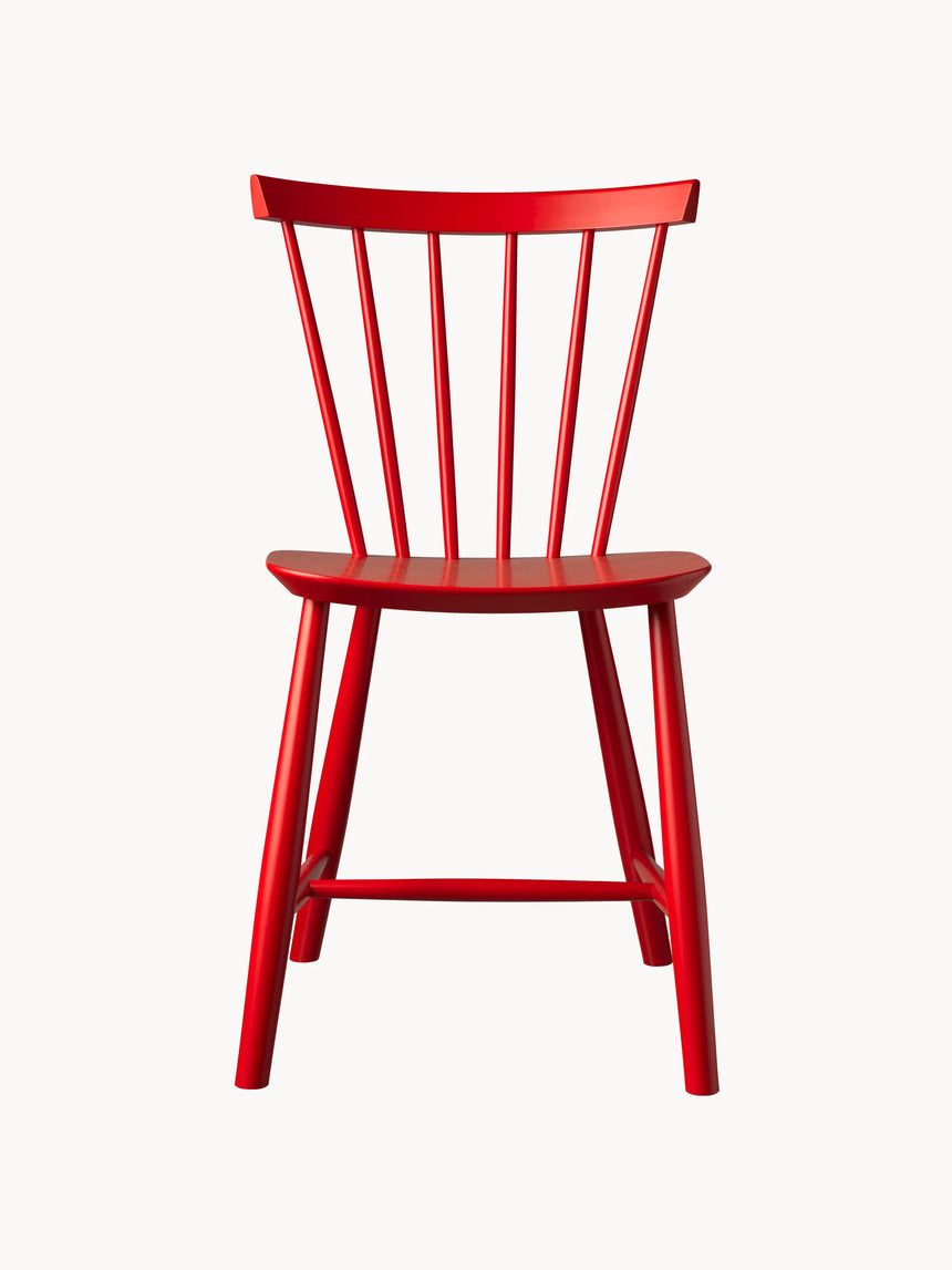 Scala Ahşap Sandalye Kırmızı