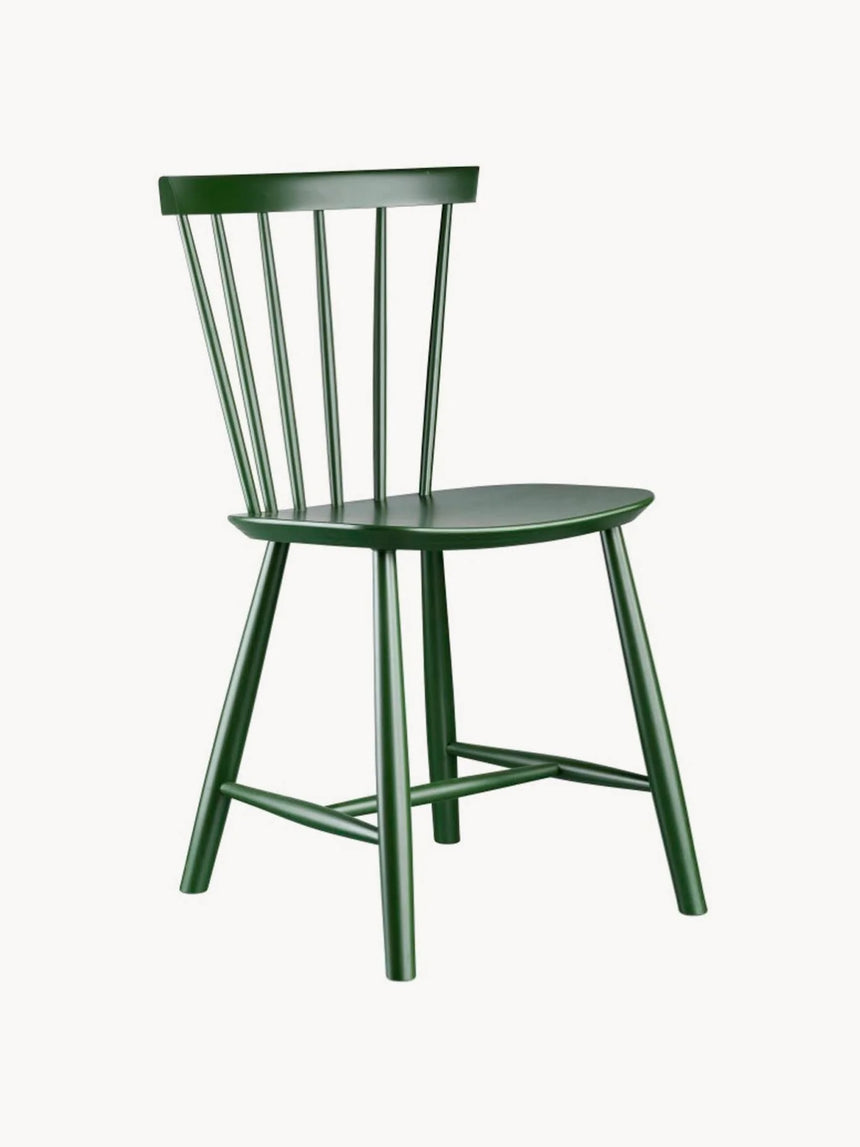 Scala Ahşap Sandalye Koyu Yeşil