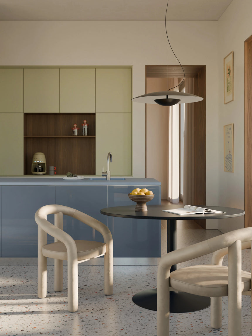 Scenic Kumaş Sandalye Bej