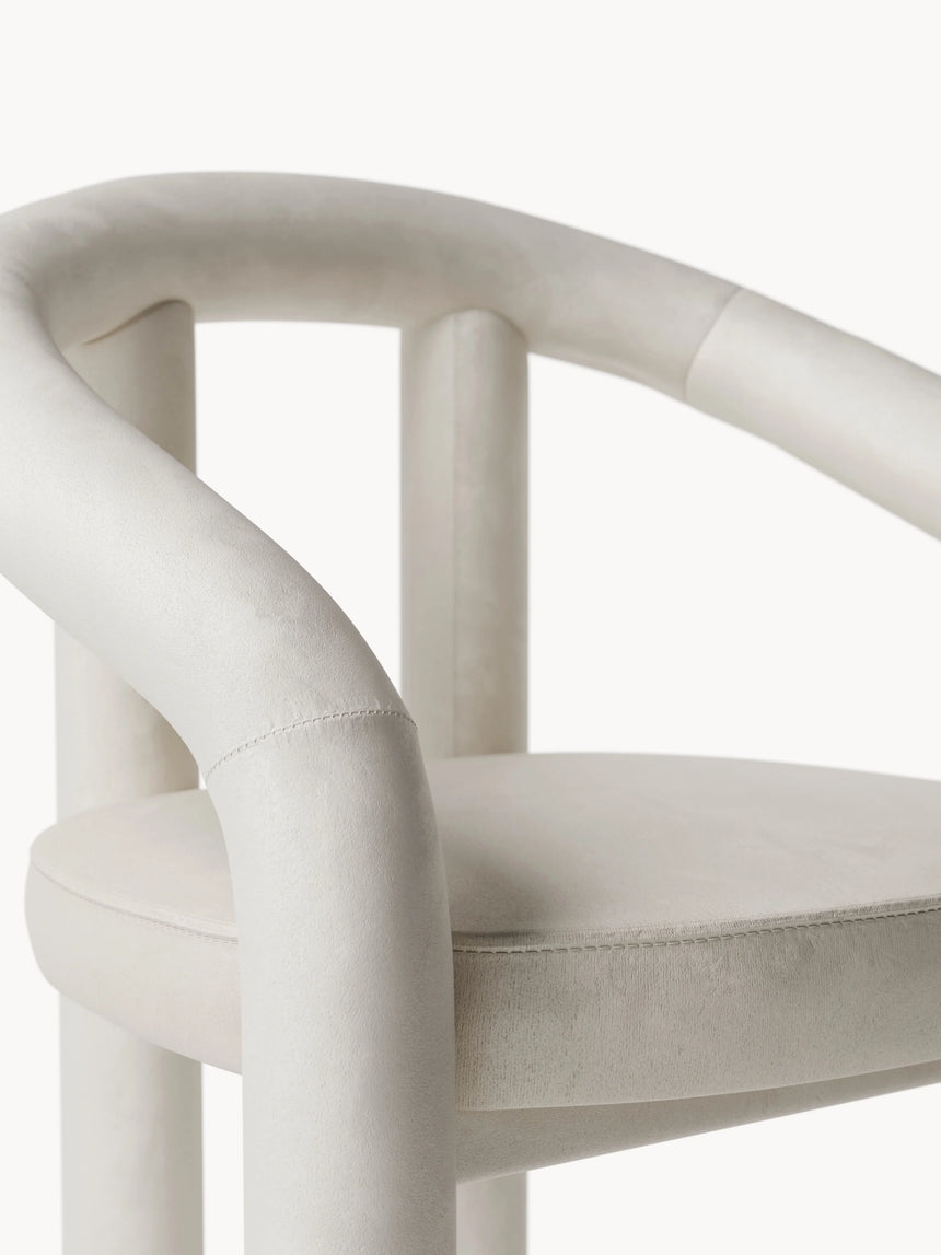 Scenic Kumaş Sandalye Krem