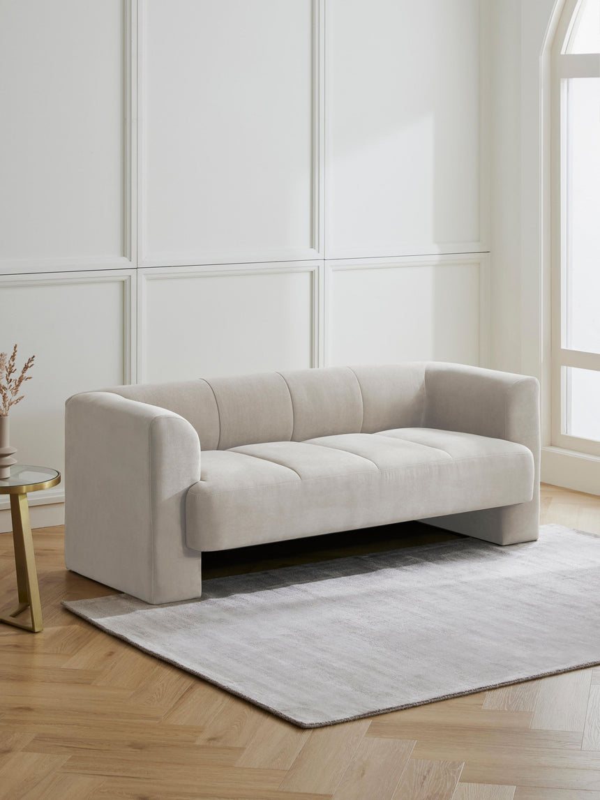 Sen İkili Koltuk Açık Gri