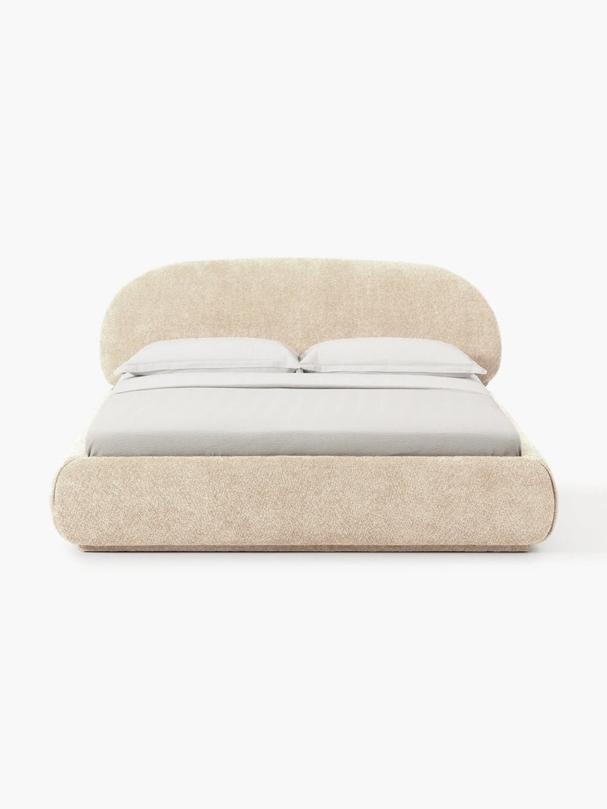 Siri Çift Kişilik Karyola Bej Teddy