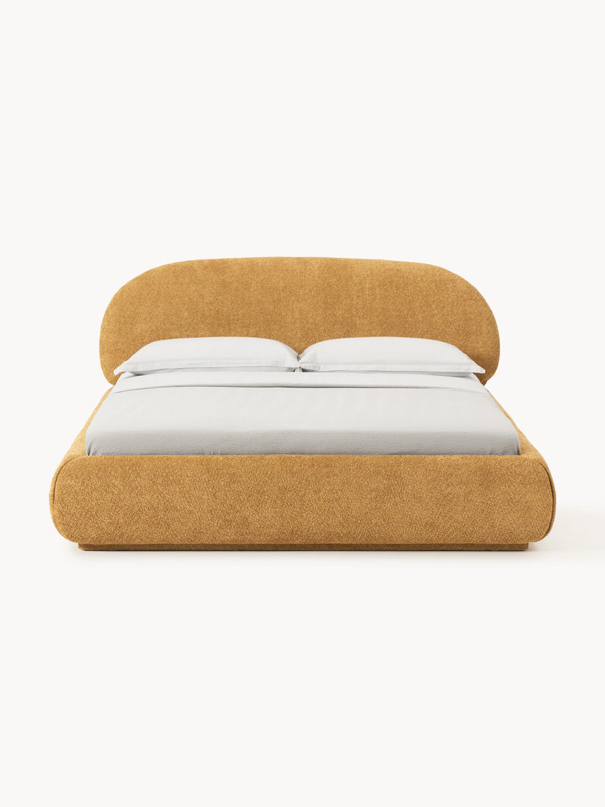 Siri Çift Kişilik Karyola Okra Teddy