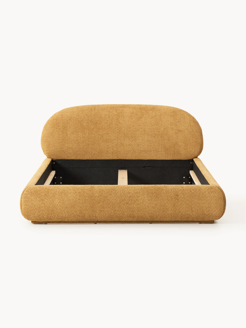 Siri Çift Kişilik Karyola Okra Teddy