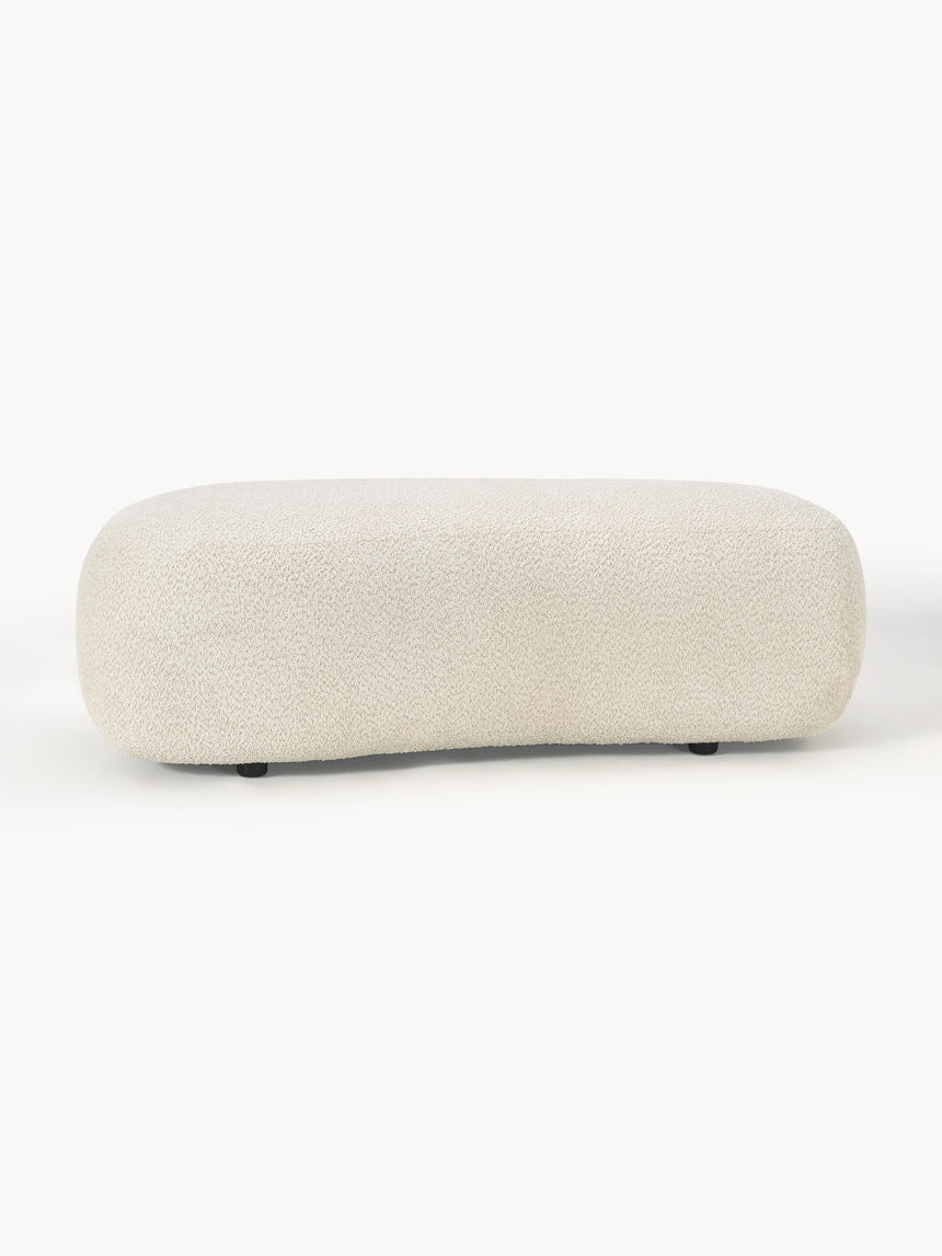 Siri Large Puf Kırık Beyaz Teddy