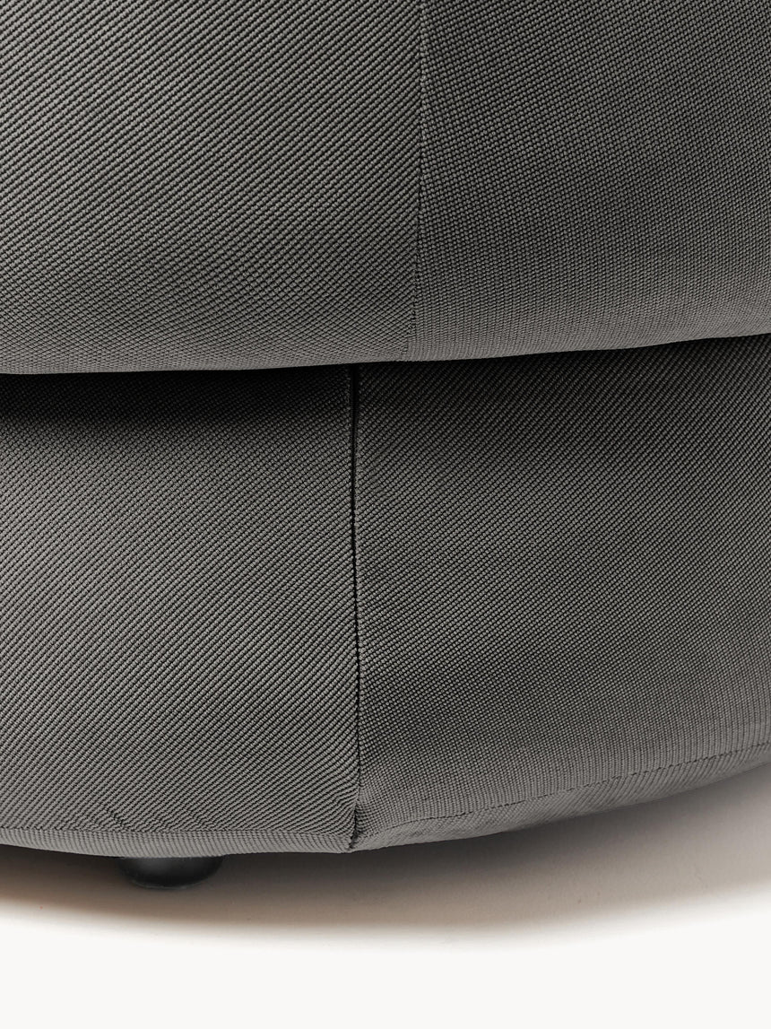 Siri Puf Dörtlü Koltuk Koyu Gri