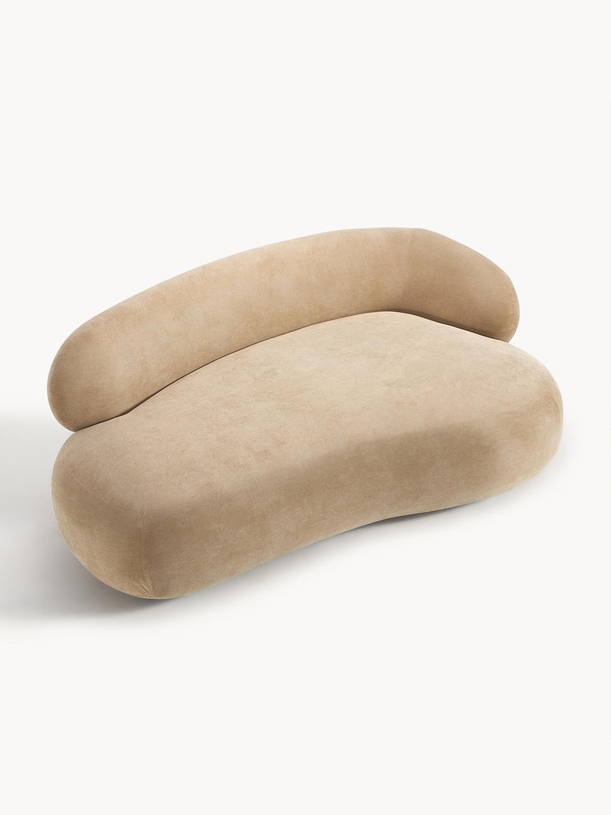 Siri Puf İkili Koltuk Bej