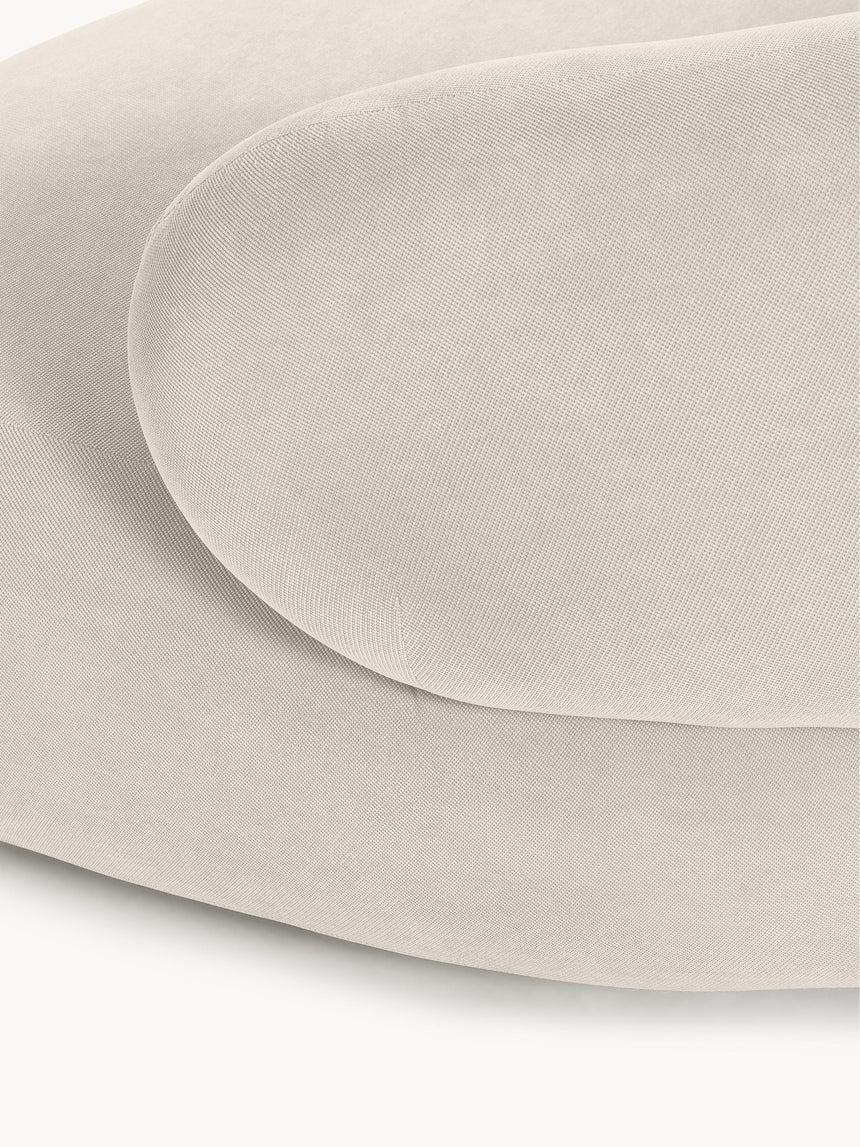 Siri Puf İkili Koltuk Krem