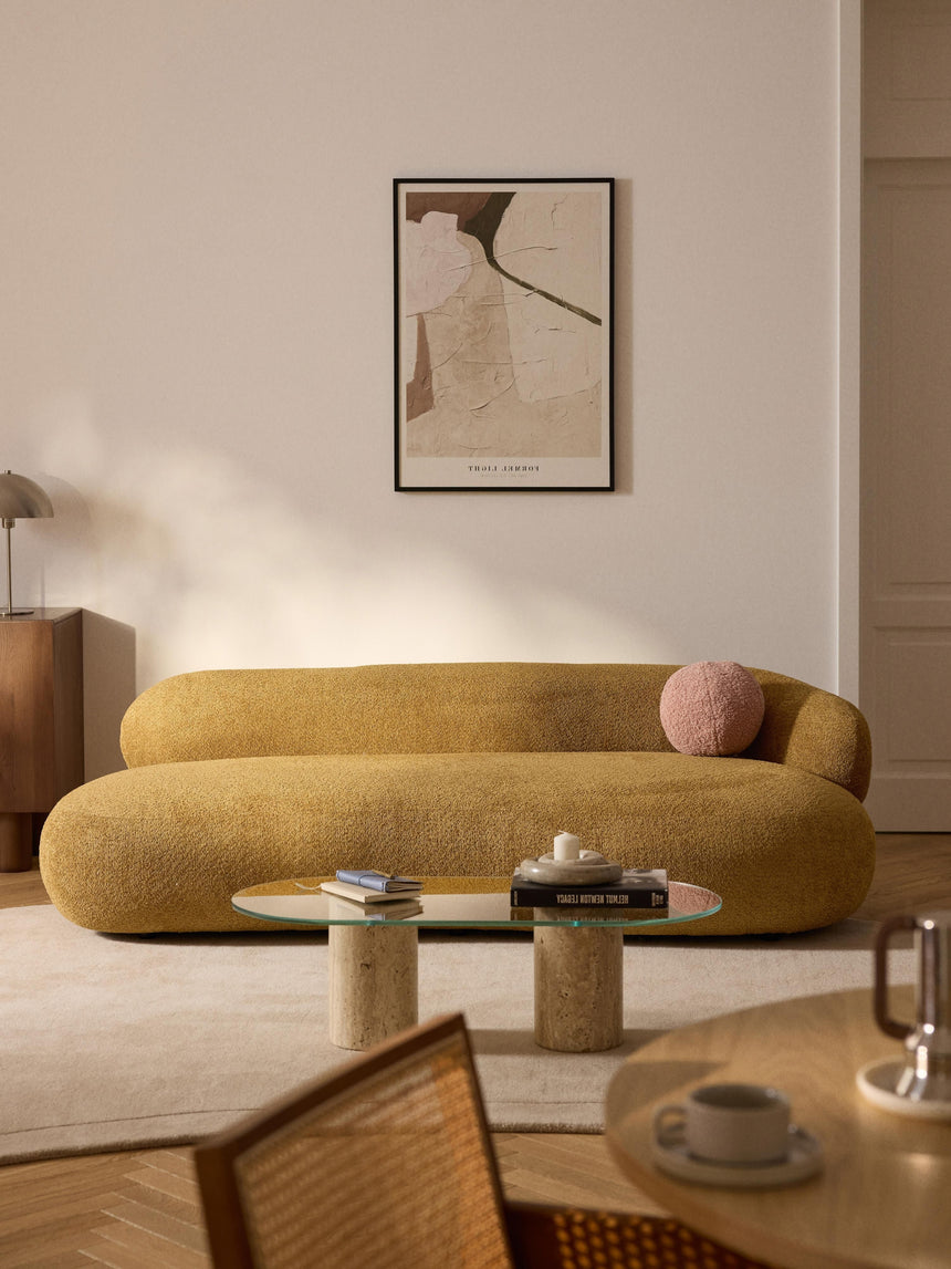 Siri Puf Üçlü Koltuk Aşıboyası Teddy