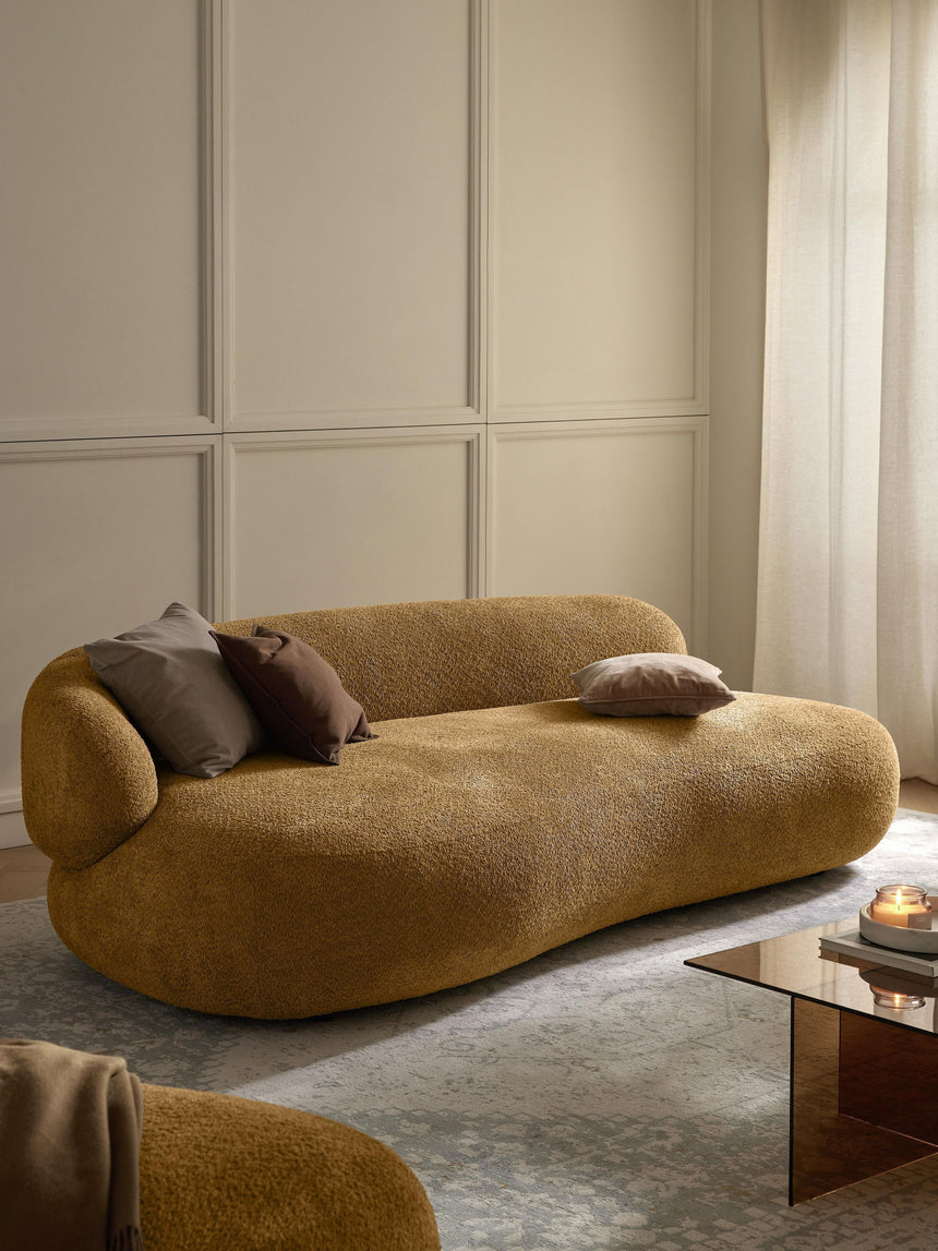 Siri Puf Üçlü Koltuk Aşıboyası Teddy