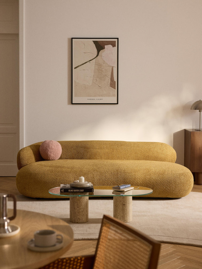 Siri Puf Üçlü Koltuk Aşıboyası Teddy