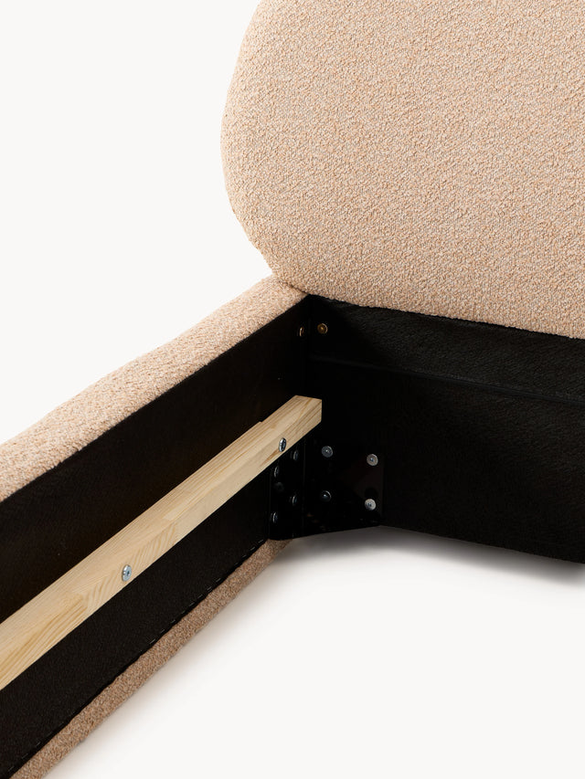 Siri Tek Kişilik Karyola Şeftali Bukle