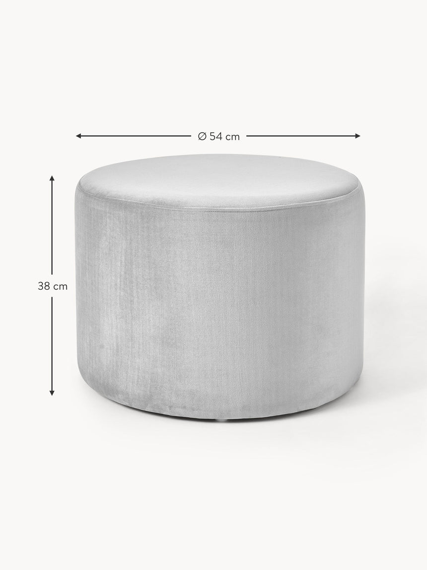 Sos Plus Silindir Puf Gri