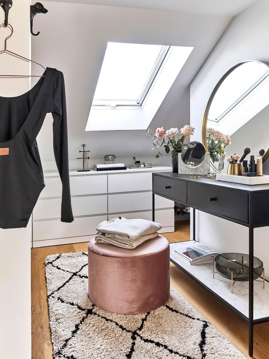 Sos Plus Silindir Puf Pembe