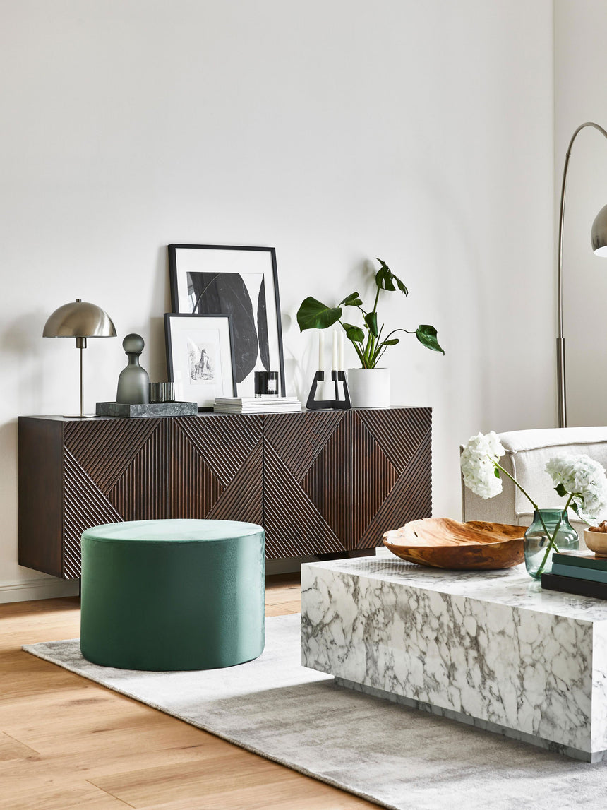 Sos Plus Silindir Puf Yeşil