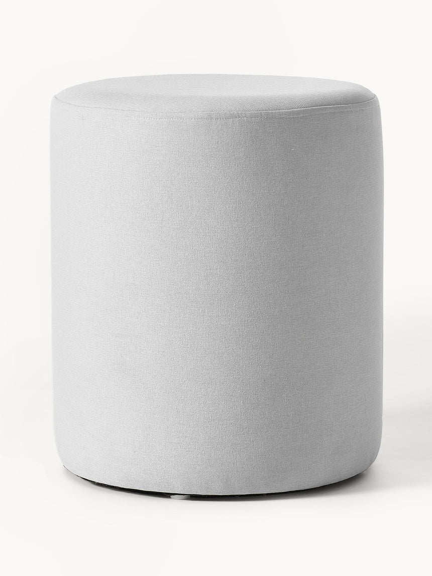 Sos Silindir Puf Açık Gri