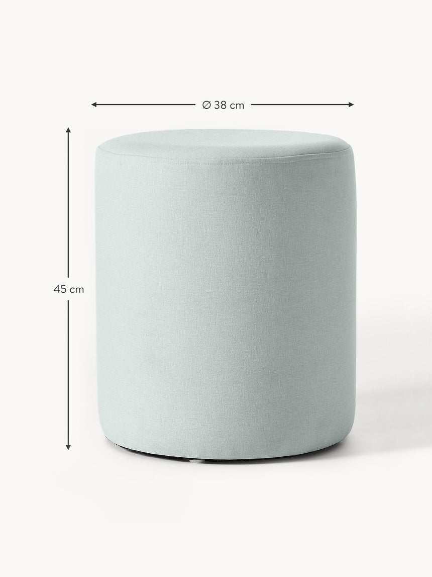 Sos Silindir Puf Nane Yeşili