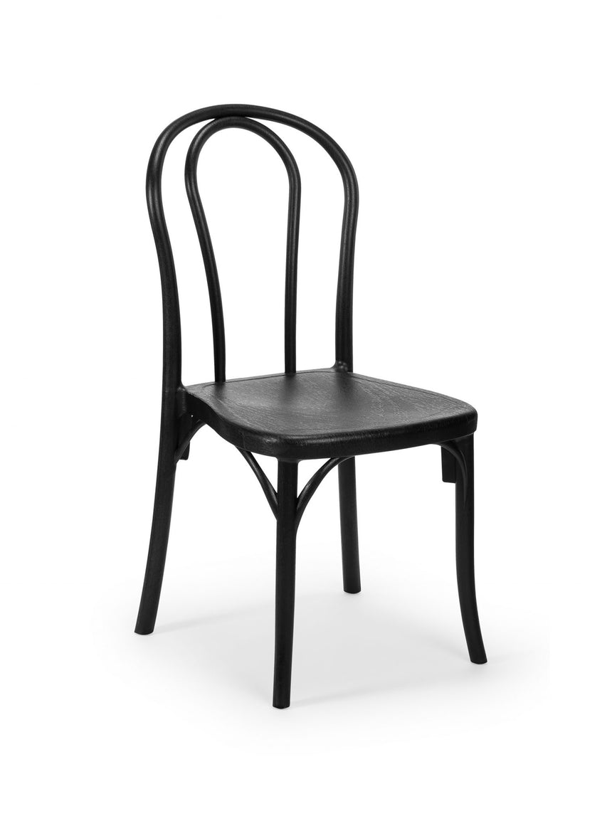 Sozo Polipropilen Sandalye Siyah