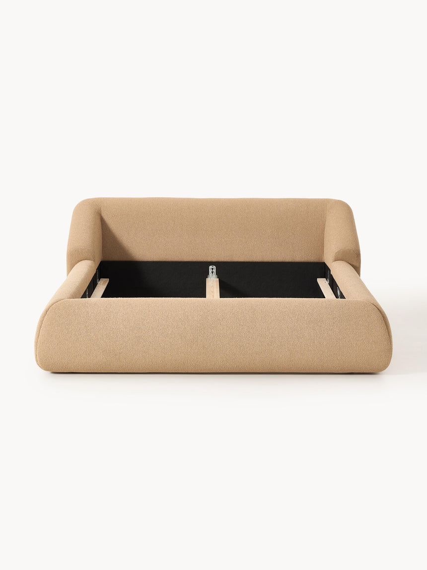 Suzi Çift Kişilik Karyola Bej Bukle