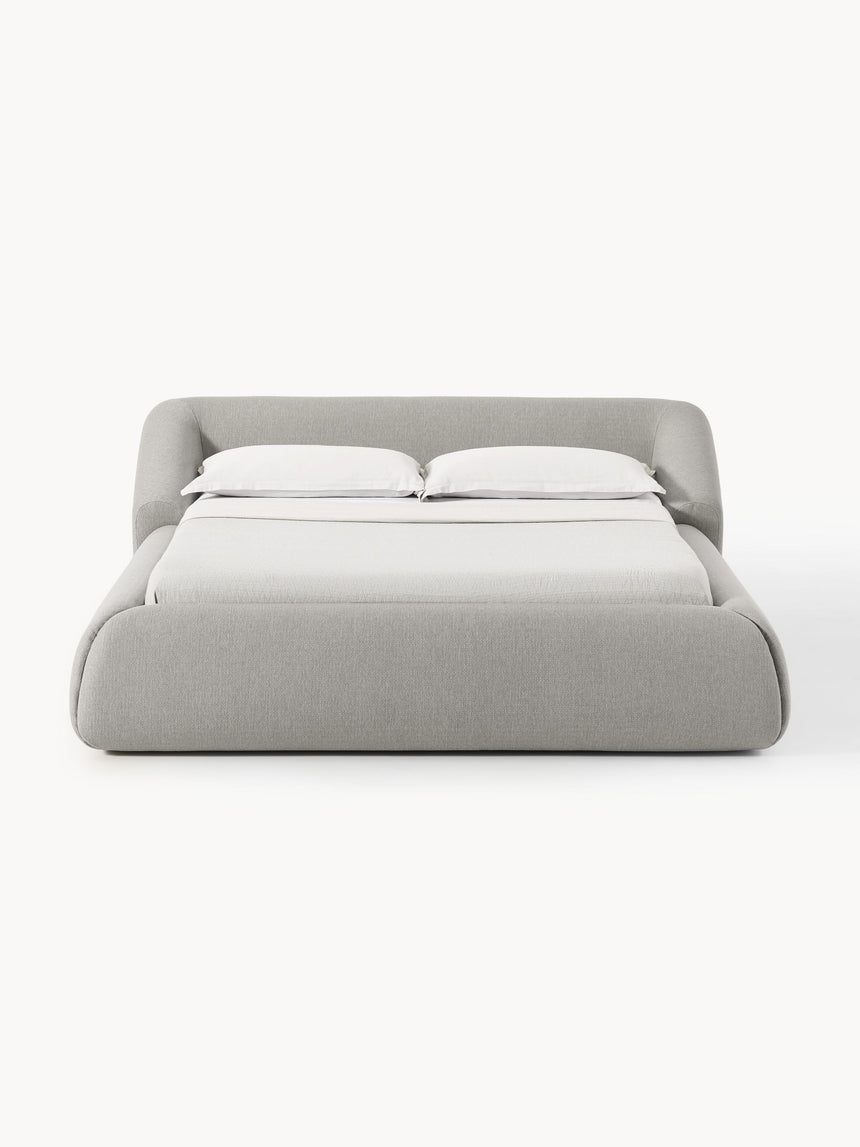Suzi Çift Kişilik Karyola Gri