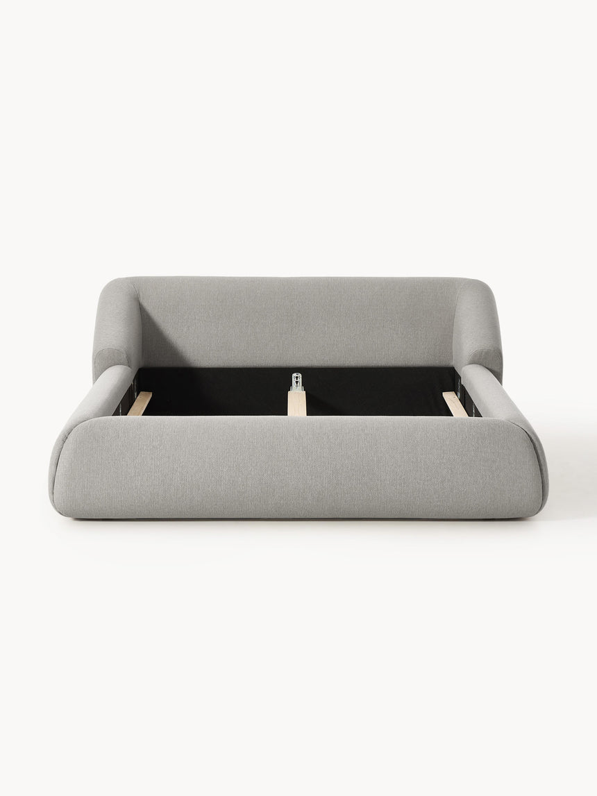 Suzi Çift Kişilik Karyola Gri