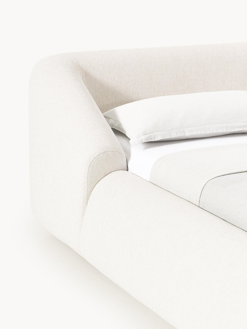 Suzi Çift Kişilik Karyola Krem