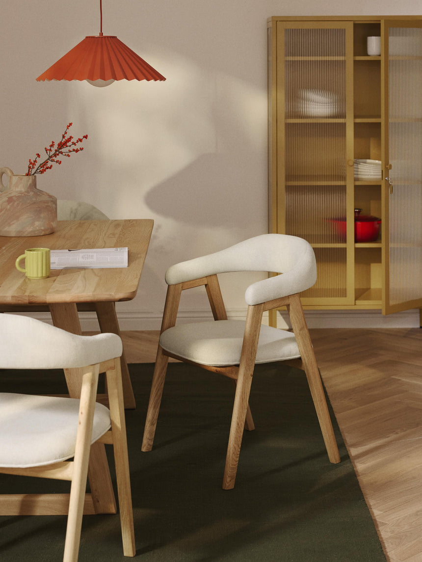 Sweet Ahşap Sandalye Kırık Beyaz Meşe