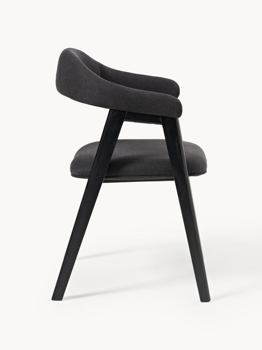 Sweet Ahşap Sandalye Siyah Siyah