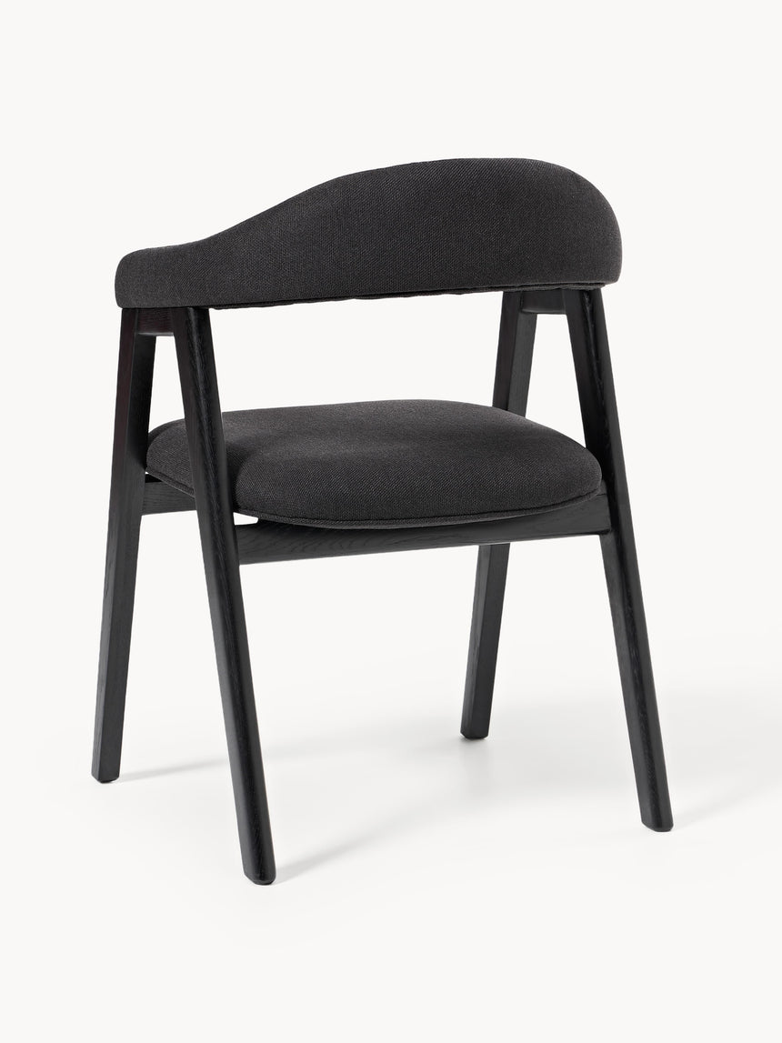 Sweet Ahşap Sandalye Siyah Siyah