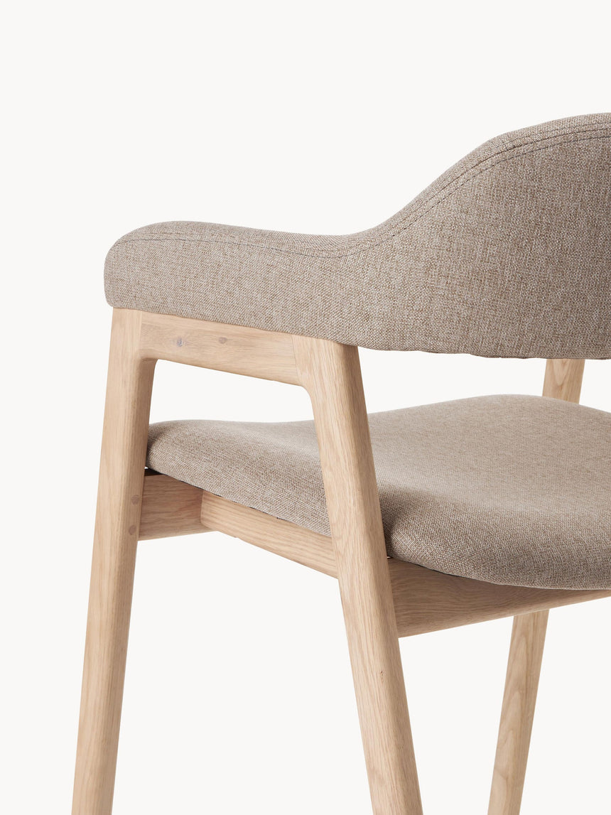 Sweet Ahşap Sandalye Vizon