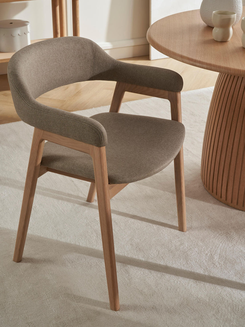 Sweet Ahşap Sandalye Vizon