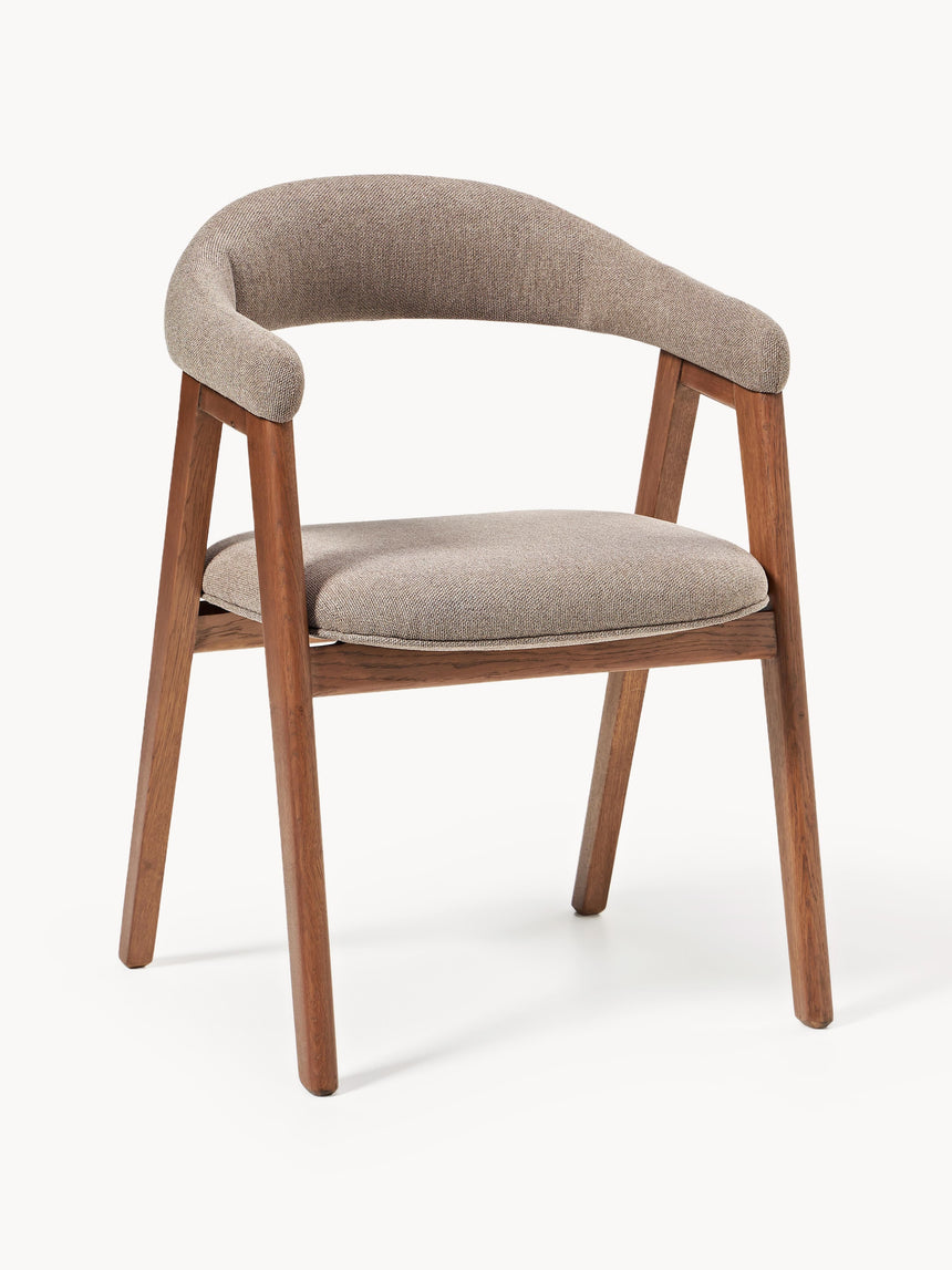 Sweet Ahşap Sandalye Vizon Ceviz