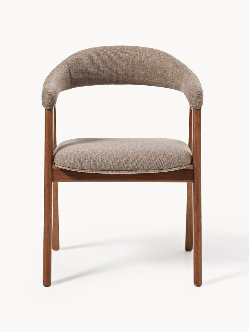 Sweet Ahşap Sandalye Vizon Ceviz