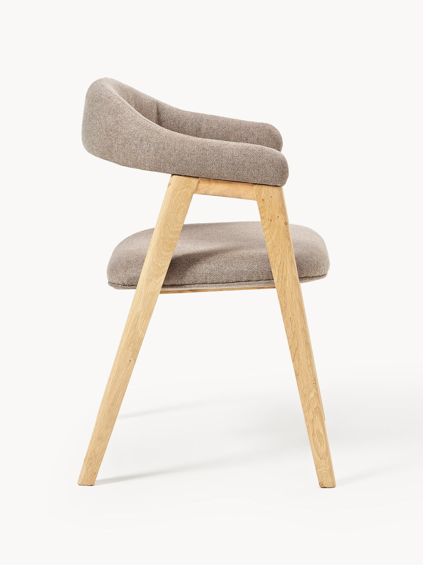 Sweet Ahşap Sandalye Vizon Meşe